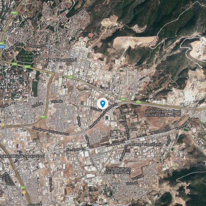 Tekin Makina Sanayi Google Map